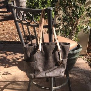 Michael Kors Jet Set Travel Small Logo Tote Bag